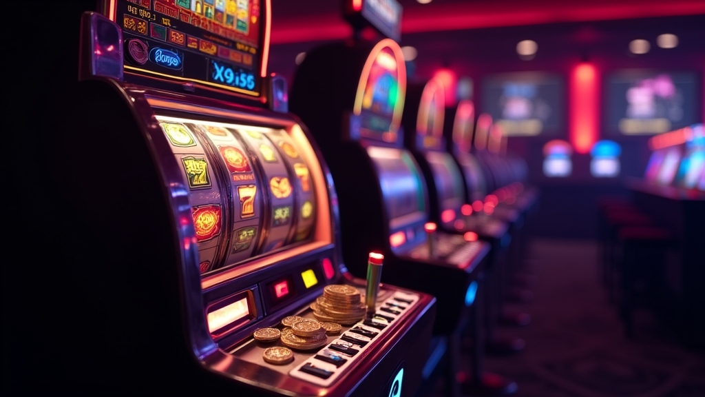 Machine à sous Royal Joker en mode démo avec rouleaux lumineux et pièces virtuelles